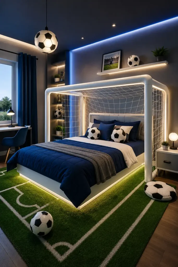 Goalpost Bed Dream Setup.