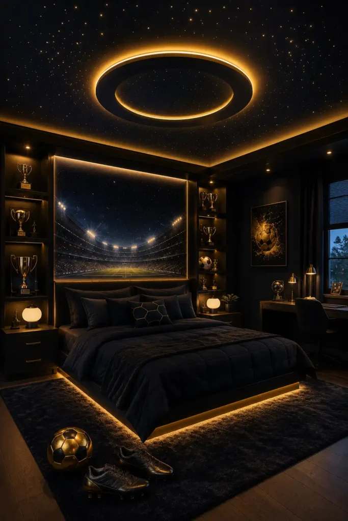 The World Cup Night Ceiling Room Idea.