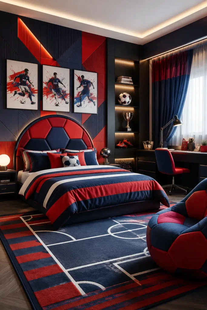 The Club Colors Dream Bedroom Idea