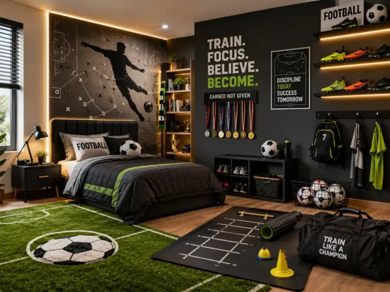 14 Football Bedroom Ideas for Boys That Look Crazy Cool