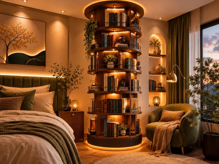 17 Bookshelf ideas for small bedrooms - featured image