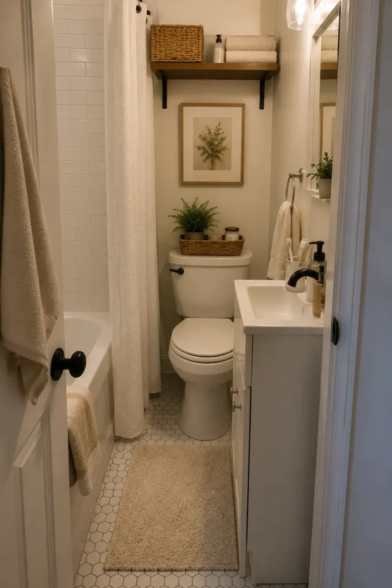 Tiny Bathroom storage ideas