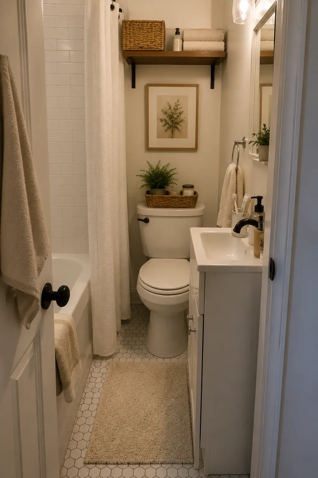 Tiny Bathroom storage ideas