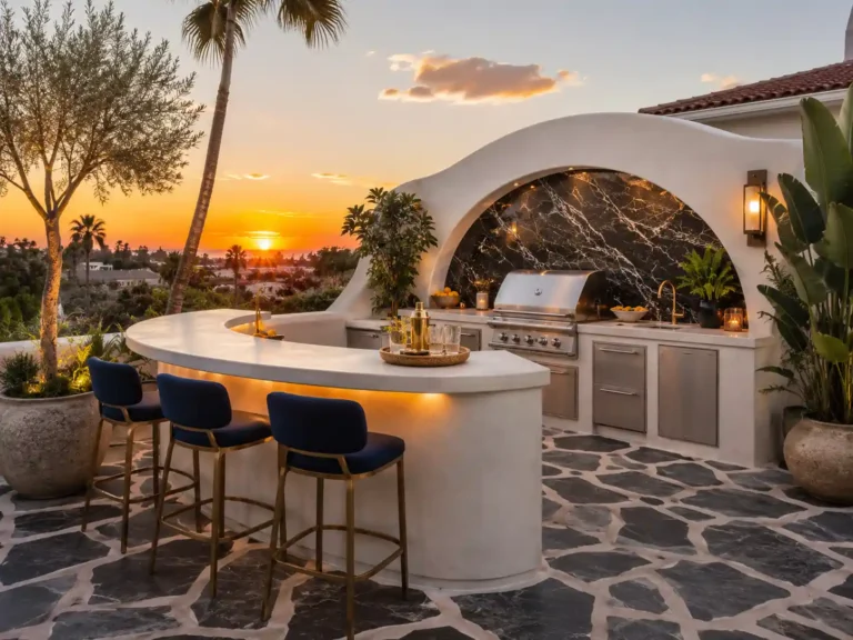 17 Outside Kitchen Ideas for Small Patios and Cozy Backyards
