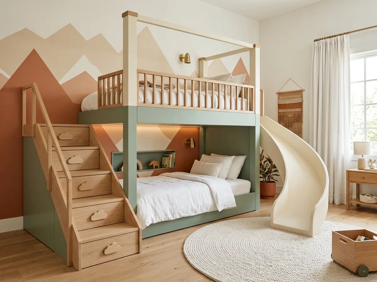 18 bunk bedroom ideas.