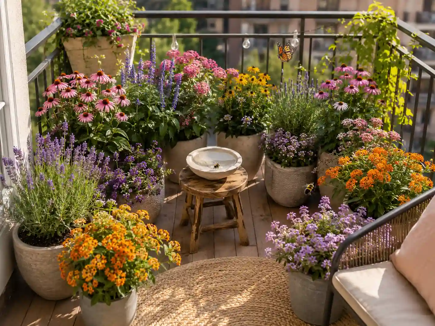 14 small balcony garden ideas.