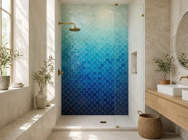 17 blue tile bathroom ideas.