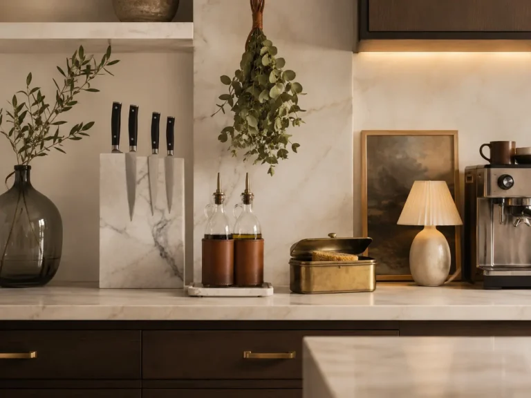 22 Kitchen Counter Decor Ideas That Look Styled, Not Cluttered